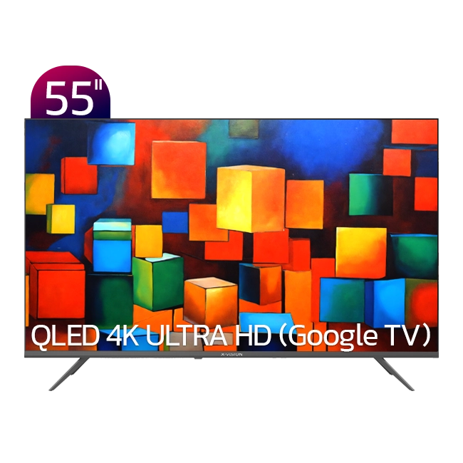 تلویزیون QLED UHD 4K هوشمند ایکس ویژن مدل XYU800 سایز 55 اینچ